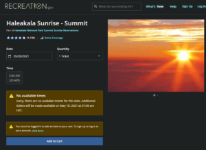 Haleakala Sunrise Reservations - Let's Go To Maui
