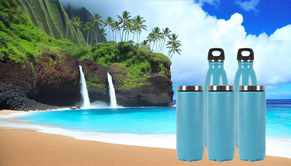 choosing a reusable water bottle for maui hawaii factors