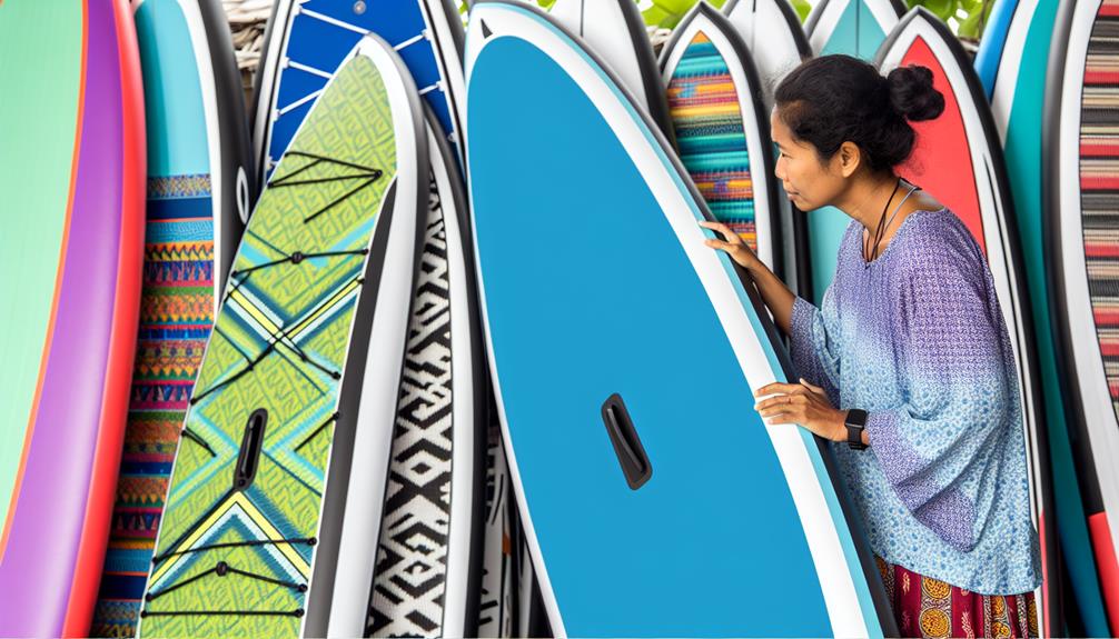 choosing an inflatable paddleboard