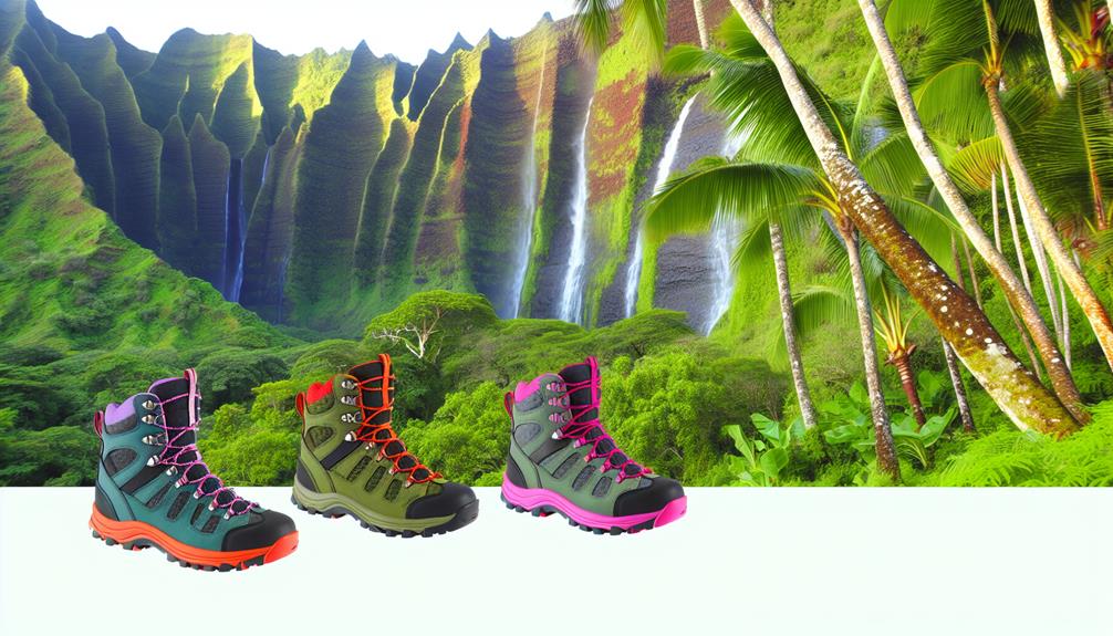 choosing hiking shoes for maui