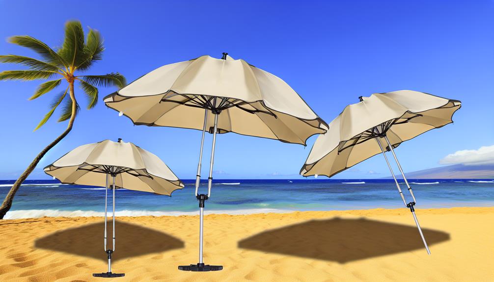 choosing portable umbrella for maui hawaii