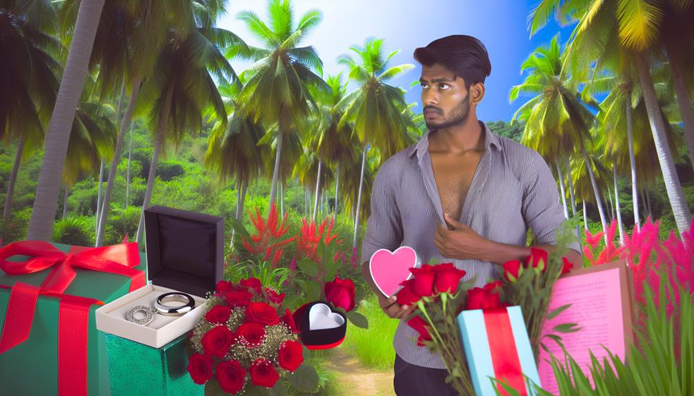 choosing tropical valentine s gifts
