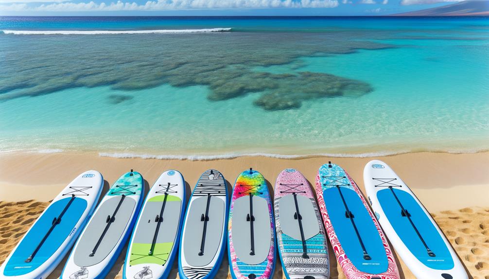 top inflatable paddleboards for maui