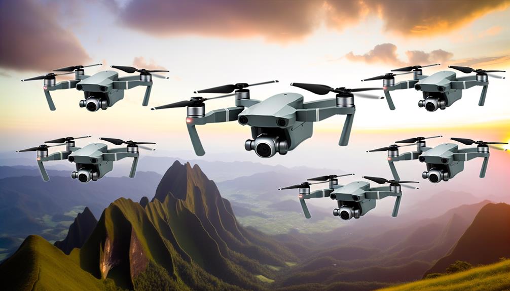top travel drones for stunning aerial shots
