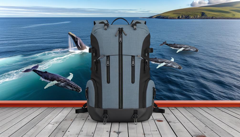 top waterproof backpacks for whale watching
